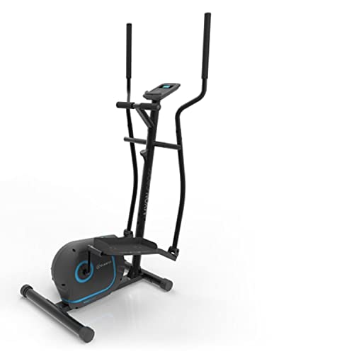 KLAR FIT Elíptica, Bicicleta Eliptica para Casa l 8 Niveles de Resistencia, Volante de Inercia 12kg, Pantalla l...