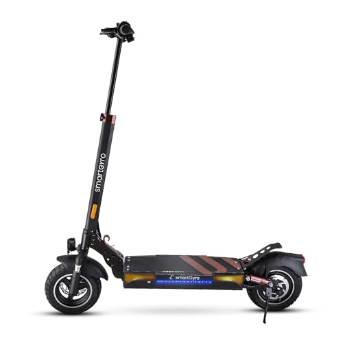 smartGyro Speedway Pro - Patinete Eléctrico de 48V, 1000W Pot. Máxima, Batería 15Ah, Autonomía 50 Km, Ruedas de 10...