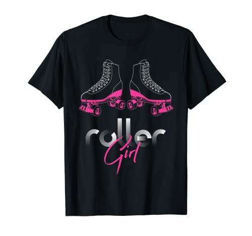 Roller Girl Roller Skating Derby Linda camiseta Camiseta