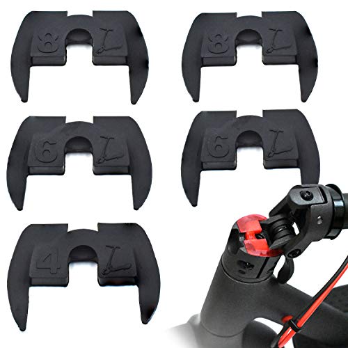 myBESTscooter - Kit de 6 Piezas de Goma para Amortiguador de Vibraciones para los Modelos M365, 1S, Essential, Pro del...