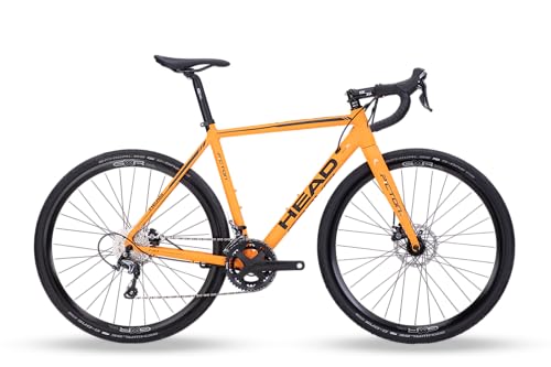 HEAD Picton 1.0 Gravelbike, Adultos Unisex, Naranja Mate, 50