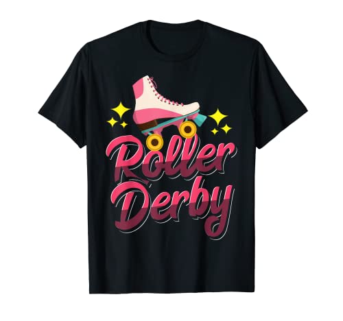 Roller Derby - Patines vintage de los años 70 y 80 Camiseta