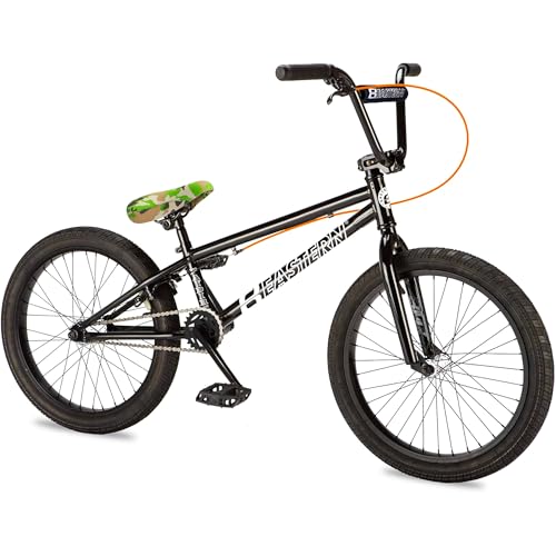 Eastern Bikes Paydirt 20-Inch BMX, Marco de Acero de Alta tensión (Negro y Camuflaje)