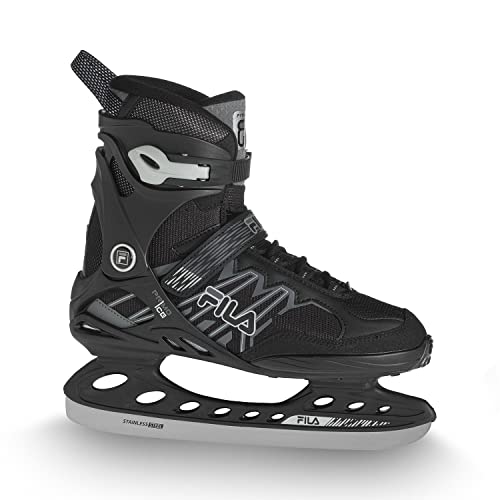 FILA SKATES 010421020 Primo Ice Inline Skate, Hombre, Negro/Gris, Tamaño 42