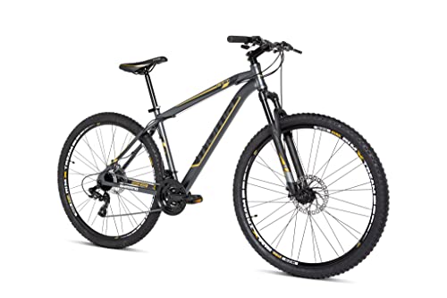 Moma Bikes Bicicleta Montaña GTT5.0 29', Aluminio, Shimano 24v, Doble Freno Disco, Suspensión Delantera (Varias...