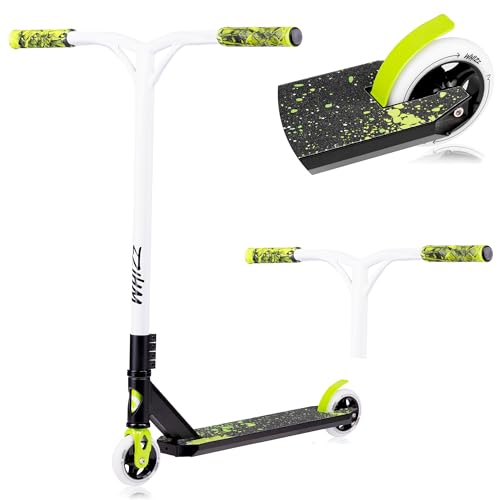 LIONELO Whizz patinetes para niños, Stunt Scooter, de Acrobacias, Freestyle, Ruedas de 110 mm, Ligero, Freno de...