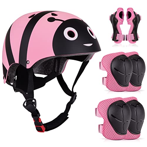 LZDMY Casco Bici Niño, Casco Bicicleta para Niños de 2 3 4 5 años, Cascos Infantiles de Protección para Patines...