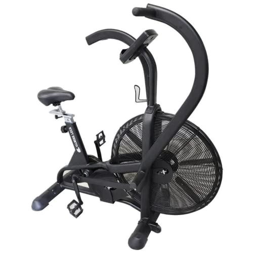 Fitness Tech - Bicicleta de Aire Profesional - Air Bike - Entrenamiento Completo - Cardio - Entrenamiento Intenso - 55...