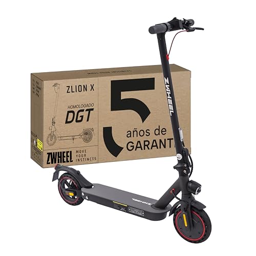 ZWHEEL ZLIONX | Patinete Eléctrico Adultos Homologado DGT - 700W MAX, 30km Autonomía, IP54 Resistencia al Agua, Ruedas...