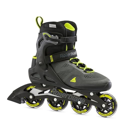 Rollerblade Macroblade 80 290 - Patines en línea para Hombre, Color Negro y Verde