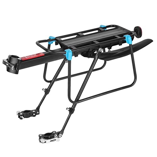 SIUKE Bicycle Rear Rack, Rack de Carga de Bicicleta Ajustable de liberación rápida Rack Trasero de Bicicleta...