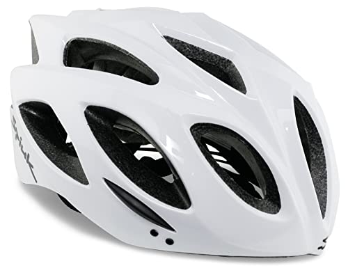 Spiuk Rhombus Casco, Unisex Adulto, Blanco, (S/M) 52-58