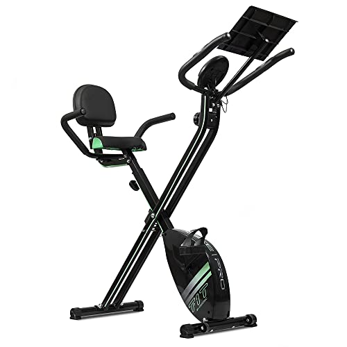 Cecotec Bicicleta Estática Plegable con Volante de Inercia de 2,5 Kg X-Bike Pro. Sistema Silence Fit, Respaldo,...