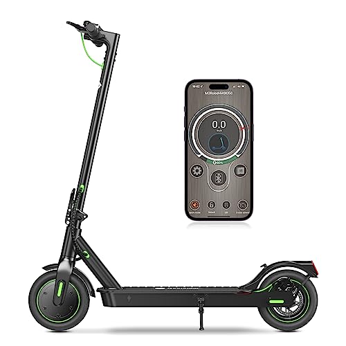 Patinete Electrico i9MAX - 5OOW Motor, Plegable Patinete Eléctrico Adultos 10'' Neumático Sólidos, Control de...