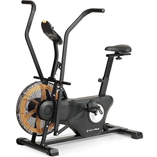 SportPlus | Newest edition | Bicicleta de aire profesional con resistencia al aire y compatibilidad con aplicaciones,...