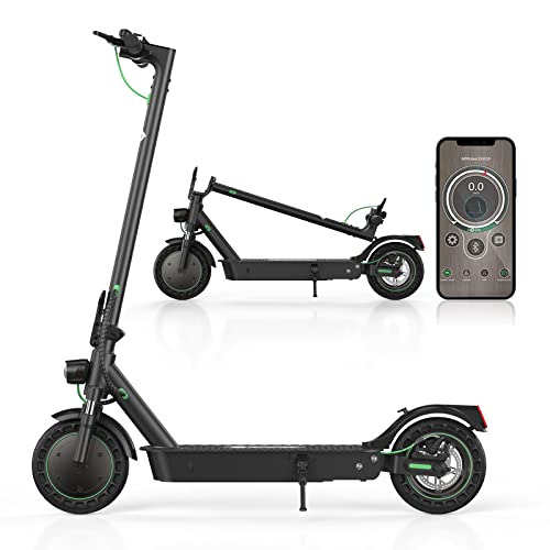 isinwheel S9MAX Patinete Electrico Adultos, Potencia Máxima de 800W, Larga Duración de 40 km, Velocidad Máx 25km/h,...