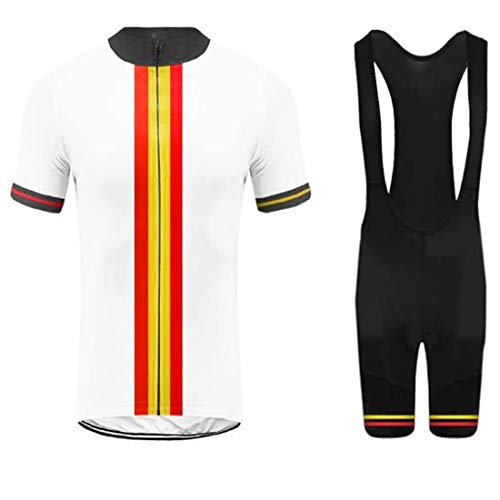 COLPO MTB Maillot de Ciclismo Maillot de Ciclismo para Hombre Ropa Deportiva de Ciclismo Top de Ciclismo + Pantalones de...