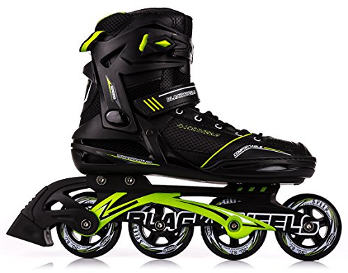 Blackwheels Slalom Green - Patines en línea para Hombre (Talla 41), Color Verde