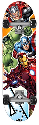 Stamp Avengers, Skate Board 28 X 8 Niños, Azul (Blue), X