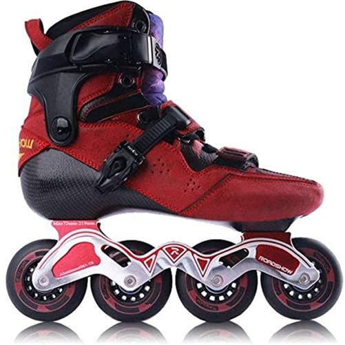 YYMMHH Patines En Línea Cómodos para Adultos,Patines En Línea para Principiantes,Protección Triple Profesional...