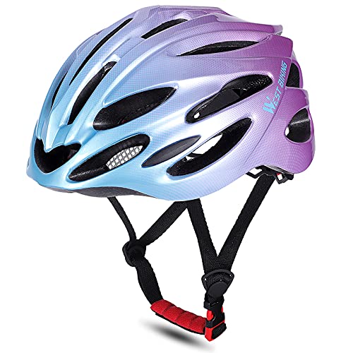 Casco de Bicicleta Casco de Ciclismo Mujeres Hombres livianos Transpirable Moldeado intergrally MTB MTB Casco de...