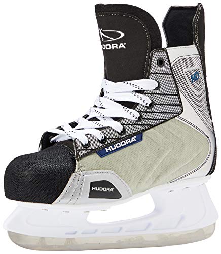 Hudora HD-216 Ice - Patines en paralelo para hombre de hockey sobre hielo y hockey, talla 38