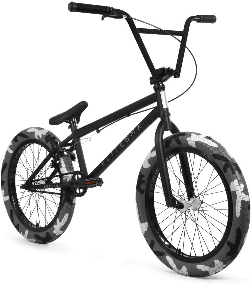 Elite BMX Bicicleta BMX de 45.7 cm, 50.8 cm y 66.0 cm – Freestyle BMX Bike Todos los modelos vienen con 3 piezas BMX...